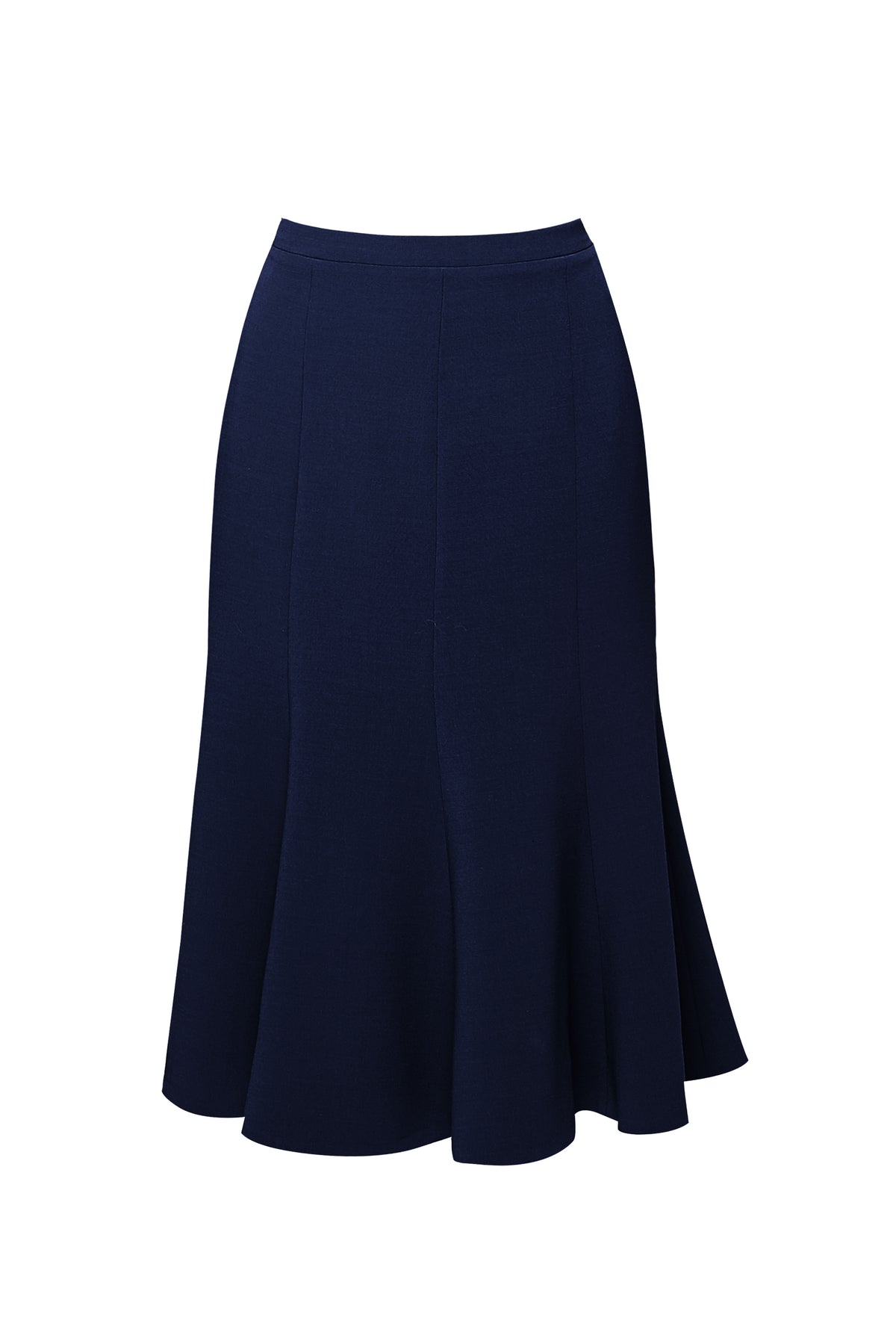 Midi skirt in navy