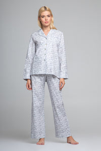 Beak To Beak Liberty Print Cotton Pyjama Set