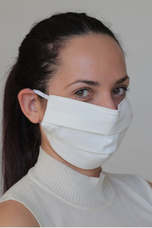 Protective Face Mask with Moisture Repelling Teflonised Coating