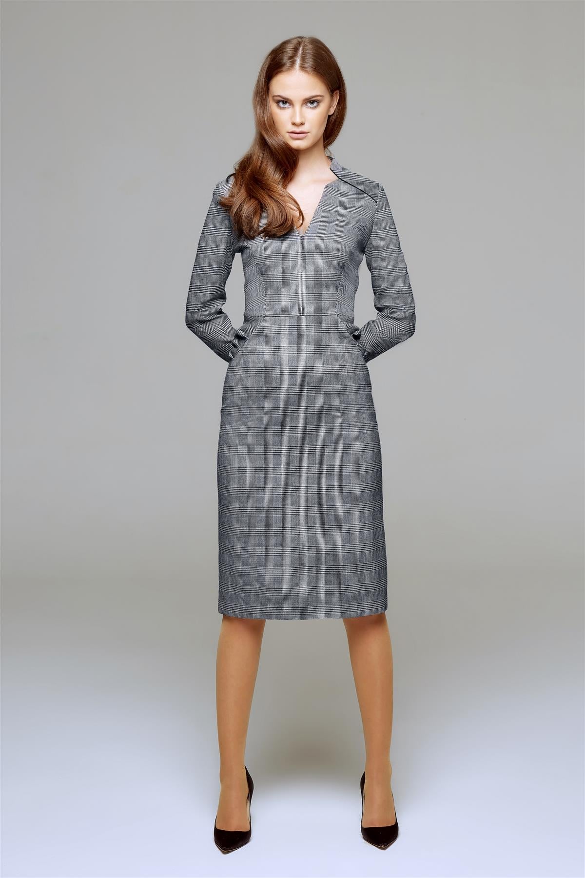 Prince of Wales Checked Dress