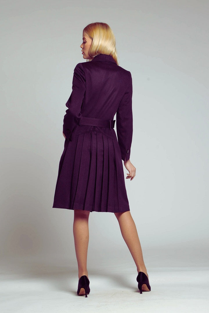 Lavender Coat Cashmere Coat Women Lilac Violet Woman Coat -  Norway