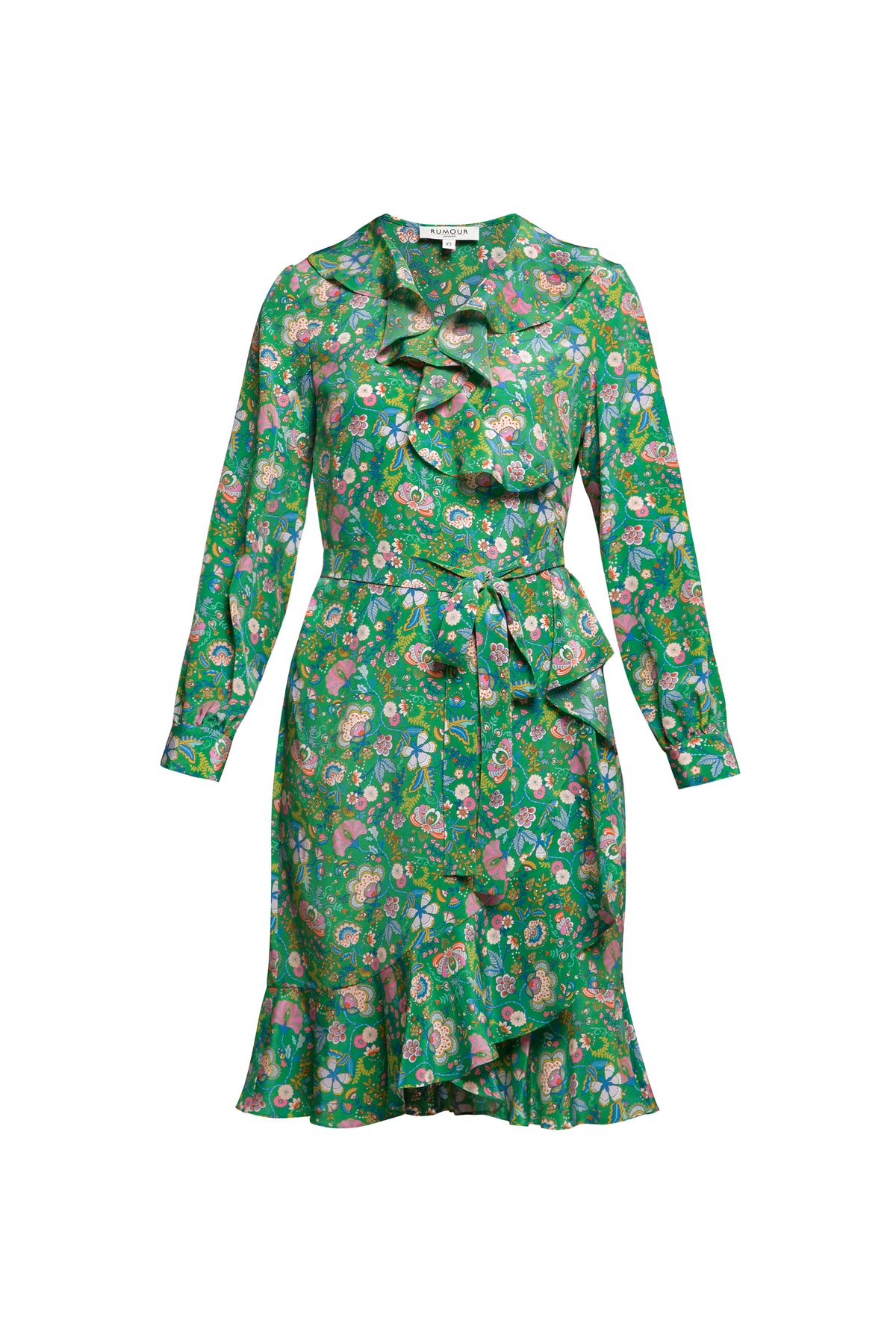 liberty green dress Nathalie Dress in Blue/Green Viger's Vine Liberty Fabric