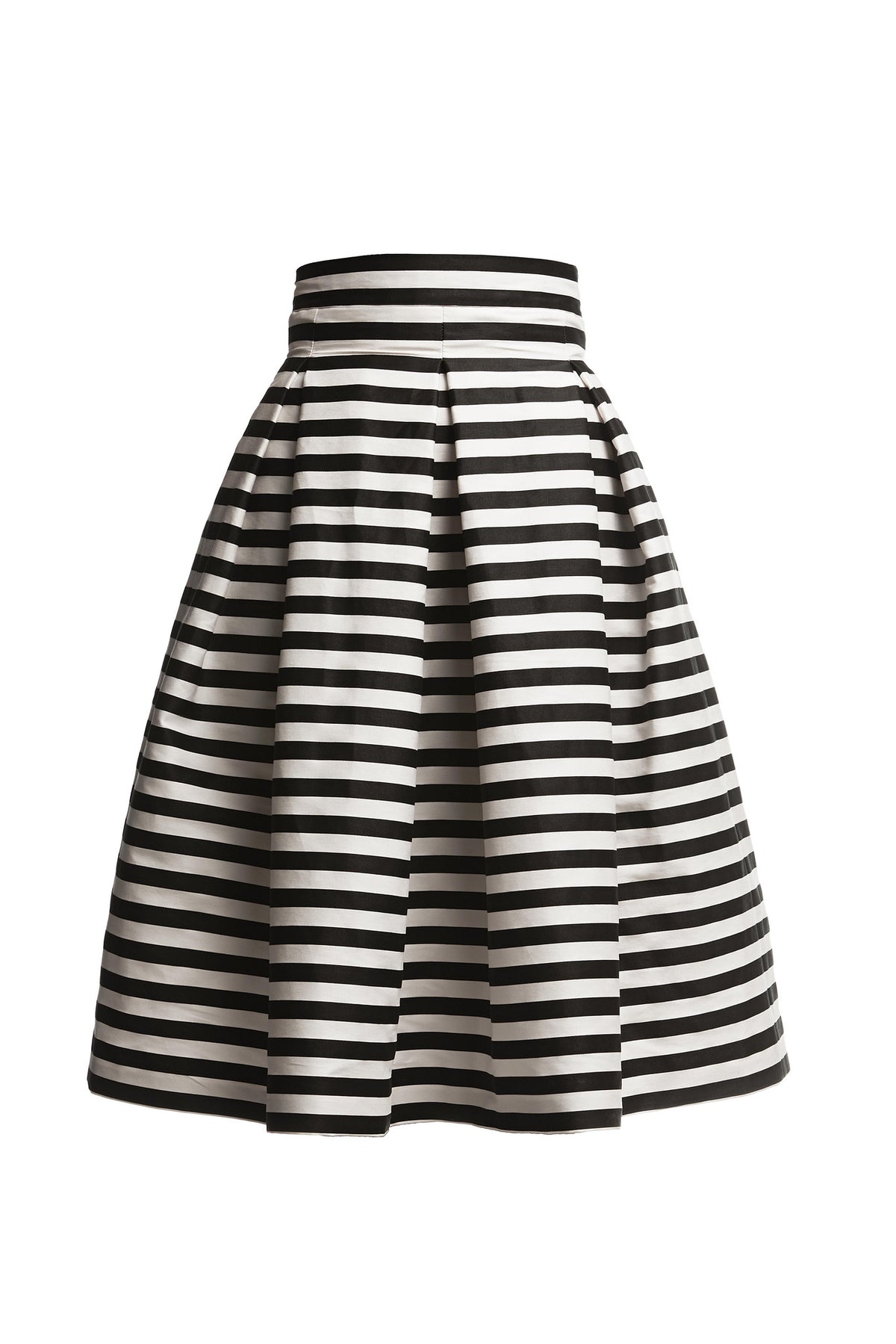 Striped Midi Skirt