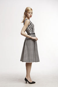 Striped Sleeveless Dress