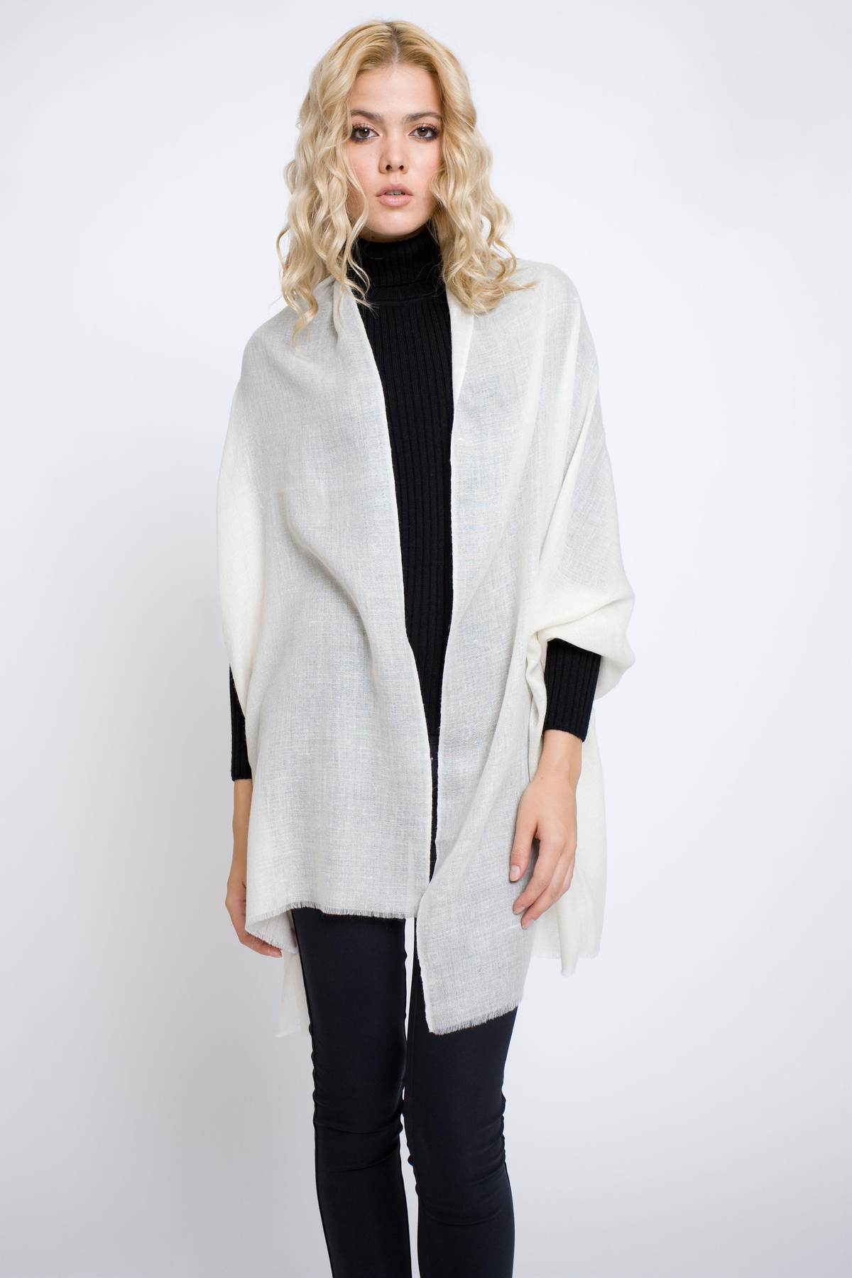 Cream Cashmere Shawl